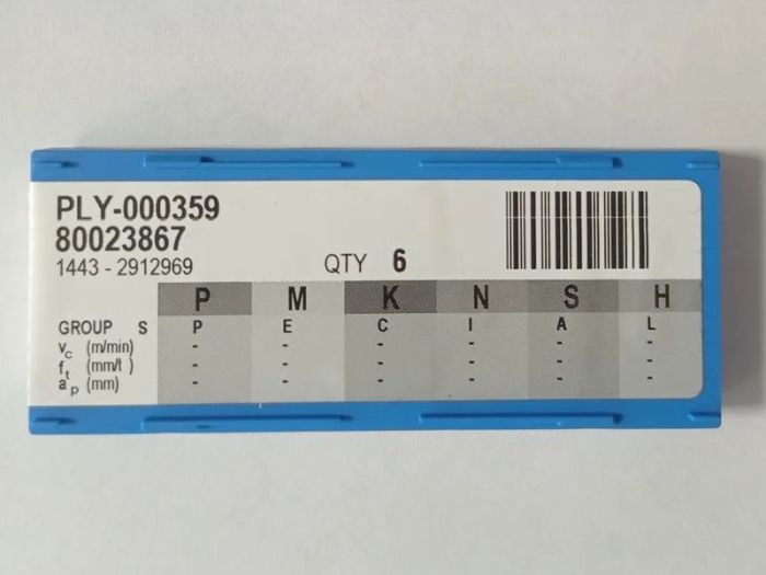 PLY-000359 пластина твердосплавная для Promotech BM-20